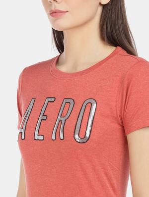 red cotton regular tee - 17665384 - Standard Image - 5