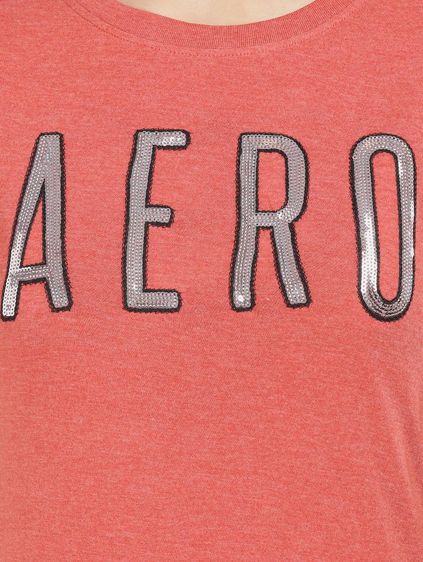 red cotton regular tee - 17665384 - Zoom Image - 6