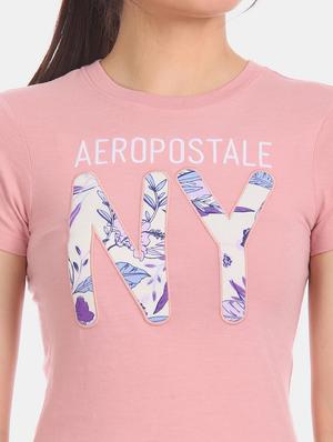 pink cotton regular tee - 17665385 - Standard Image - 6