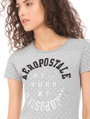 grey cotton regular tee - 17665412 - Standard Image - 5