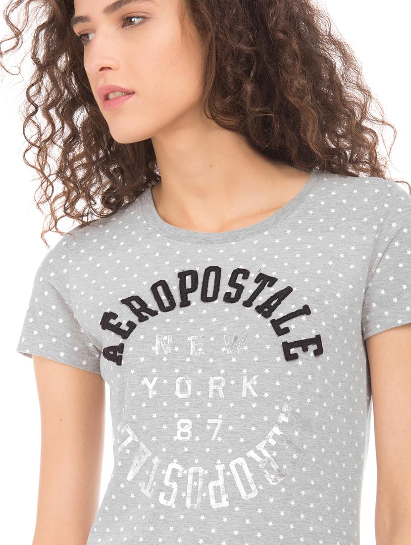 grey cotton regular tee - 17665412 - Zoom Image - 5