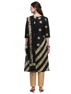 multi colored cotton suit combos unstitched - 17665440 - Standard Image - 3