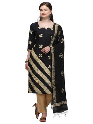 multi colored cotton suit combos unstitched - 17665542 - Standard Image - 2