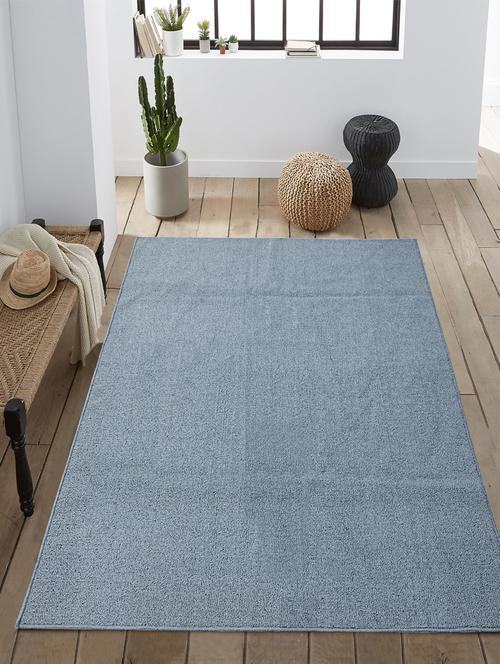 saral home solid polypropylene modern carpet (dk.brown, 180x270 cm) - 17665754 - Standard Image - 1