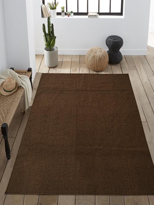 saral home solid polypropylene modern carpet (turq, 180x270 cm) - 17665760 - Standard Image - 1