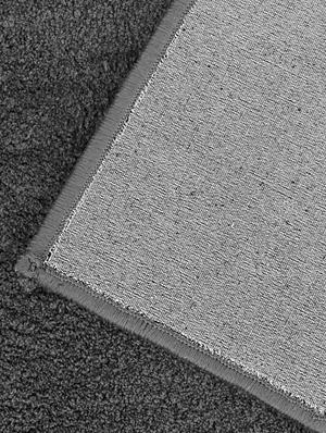 saral home brown soft microfiber solid design anti-skid carpet - 120x180 cms - 17665762 - Standard Image - 3