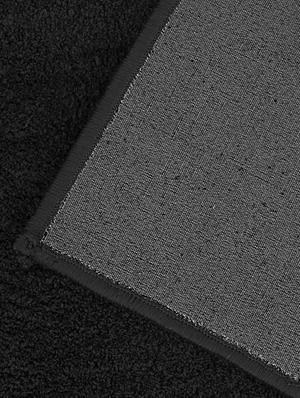 saral home grey soft microfiber solid design anti-skid carpet - 120x180 cms - 17665763 - Standard Image - 4