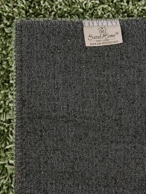saral home blue soft shaggy carpet (150x210 cm) - 17665769 - Standard Image - 3