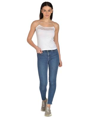 white cotton camisole - 17665955 - Standard Image - 4