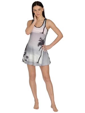 white nylon swimsuit - 17666008 - Standard Image - 4