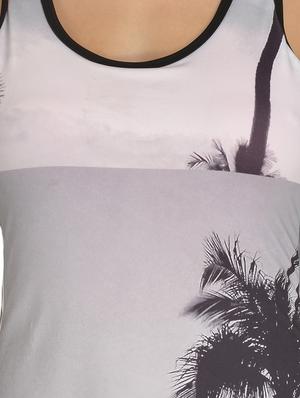white nylon swimsuit - 17666008 - Standard Image - 5