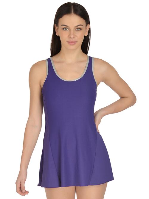 purple nylon swimsuit - 17666014 - Standard Image - 1