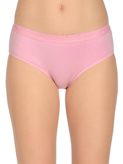 pink solid regular panty - 17666118 - Standard Image - 1