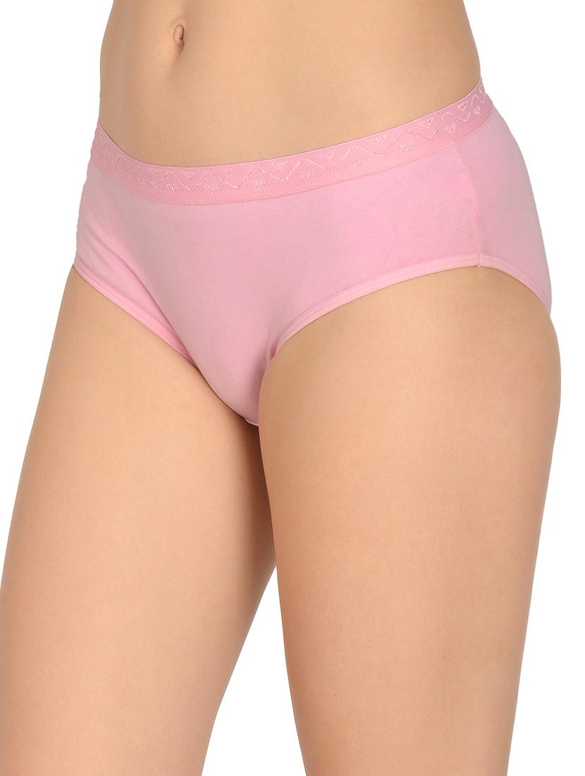 pink solid regular panty - 17666118 - Zoom Image - 2