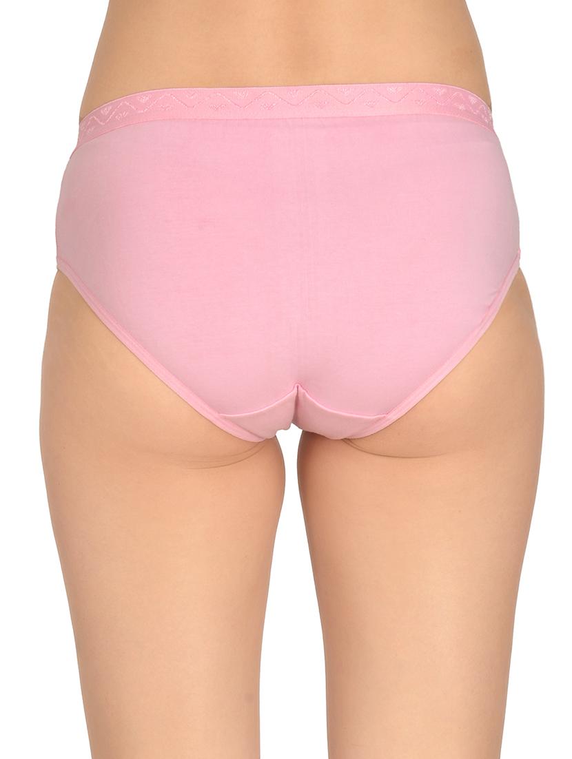 pink solid regular panty - 17666118 - Zoom Image - 3