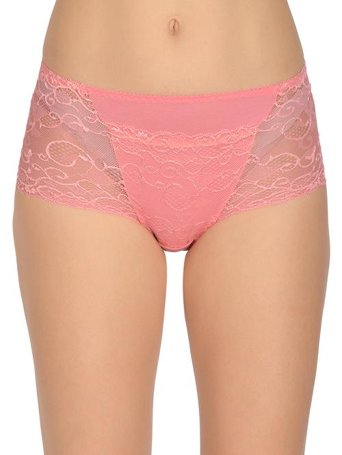 pink solid hipster panty - 17666126 - Standard Image - 1