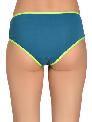blue solid regular panty - 17666136 - Standard Image - 3