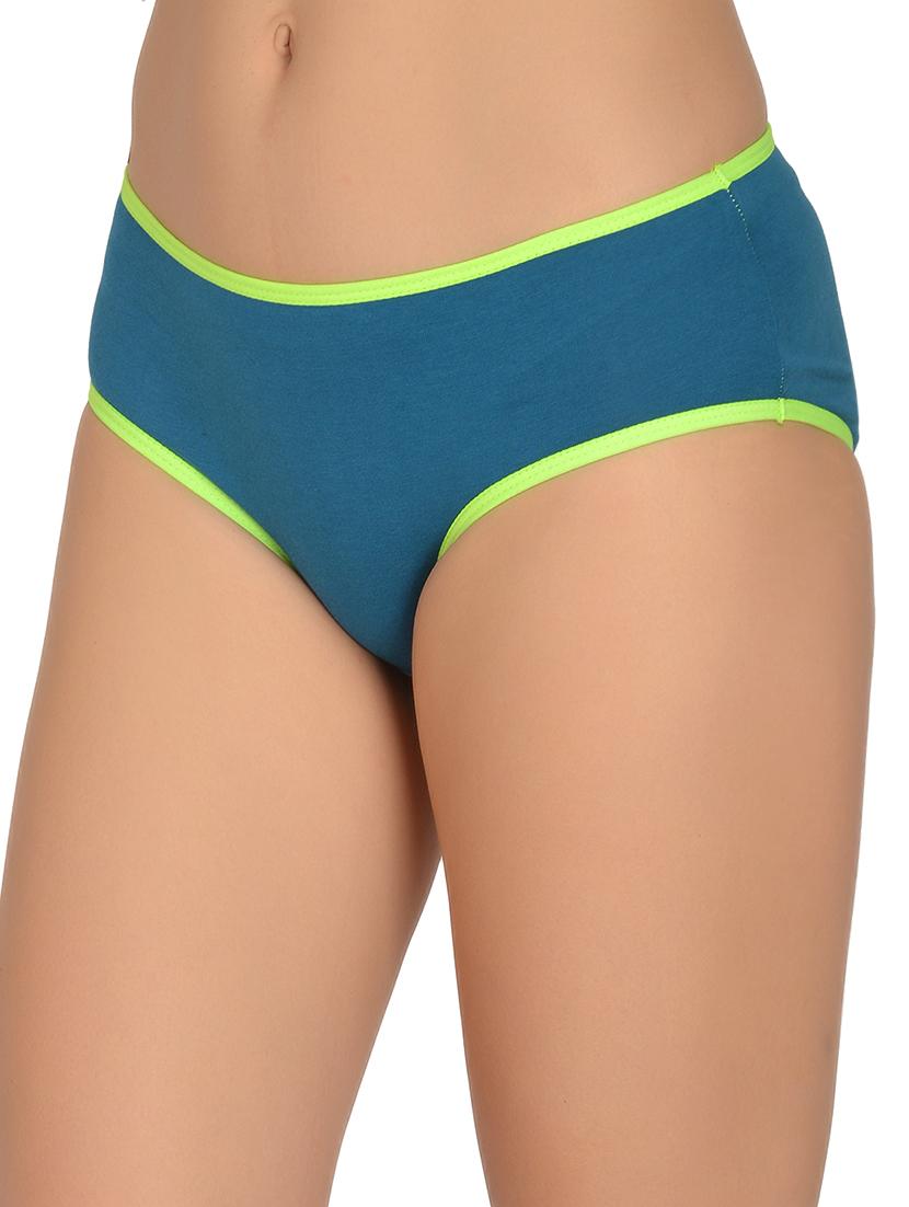 blue solid regular panty - 17666136 - Zoom Image - 2