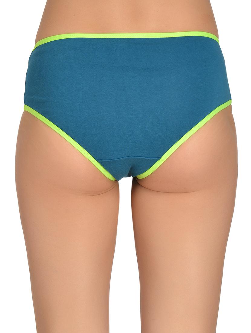 blue solid regular panty - 17666136 - Zoom Image - 3