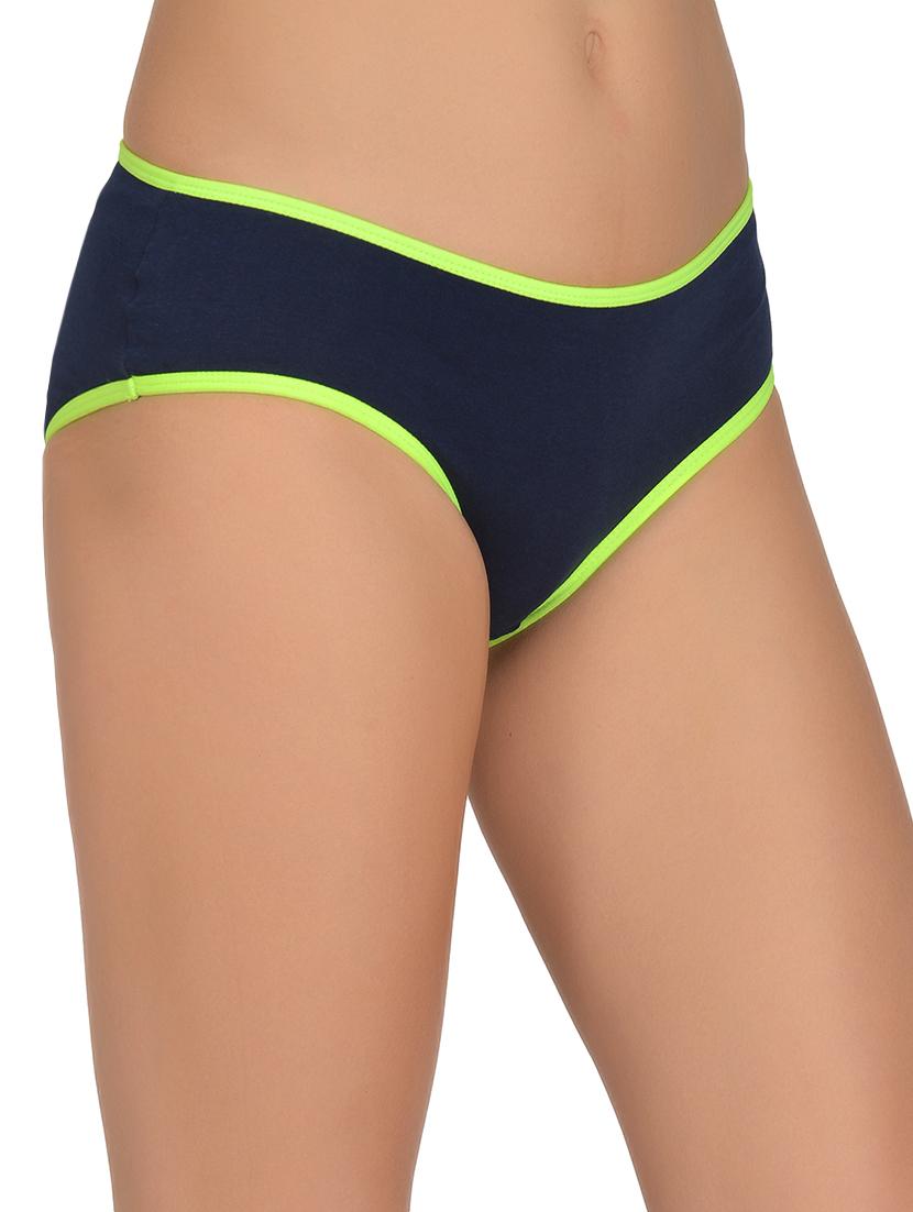 navy blue solid regular panty - 17666137 - Zoom Image - 2