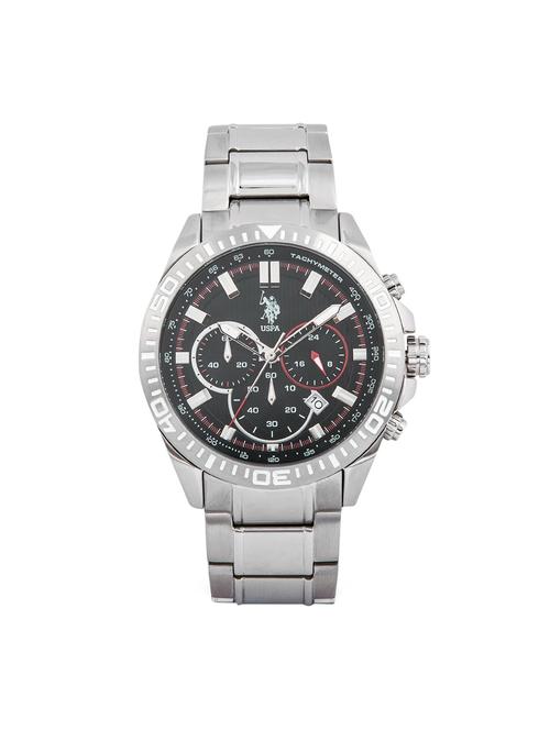 stainless steel chronograph watch - 17666179 - Very Small Image - 1