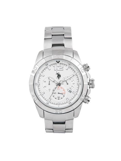 stainless steel strap chronograph watch - 17666184 - Very Small Image - 1