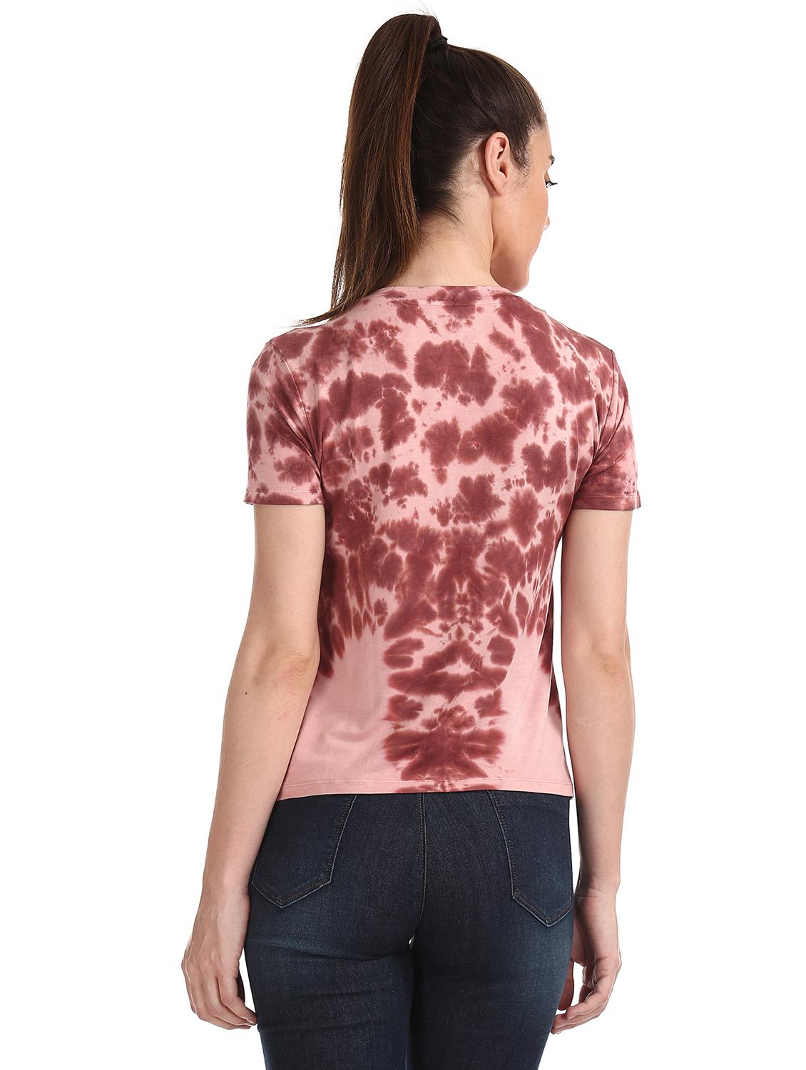 tie & dye ruched top - 17666236 - Zoom Image - 3