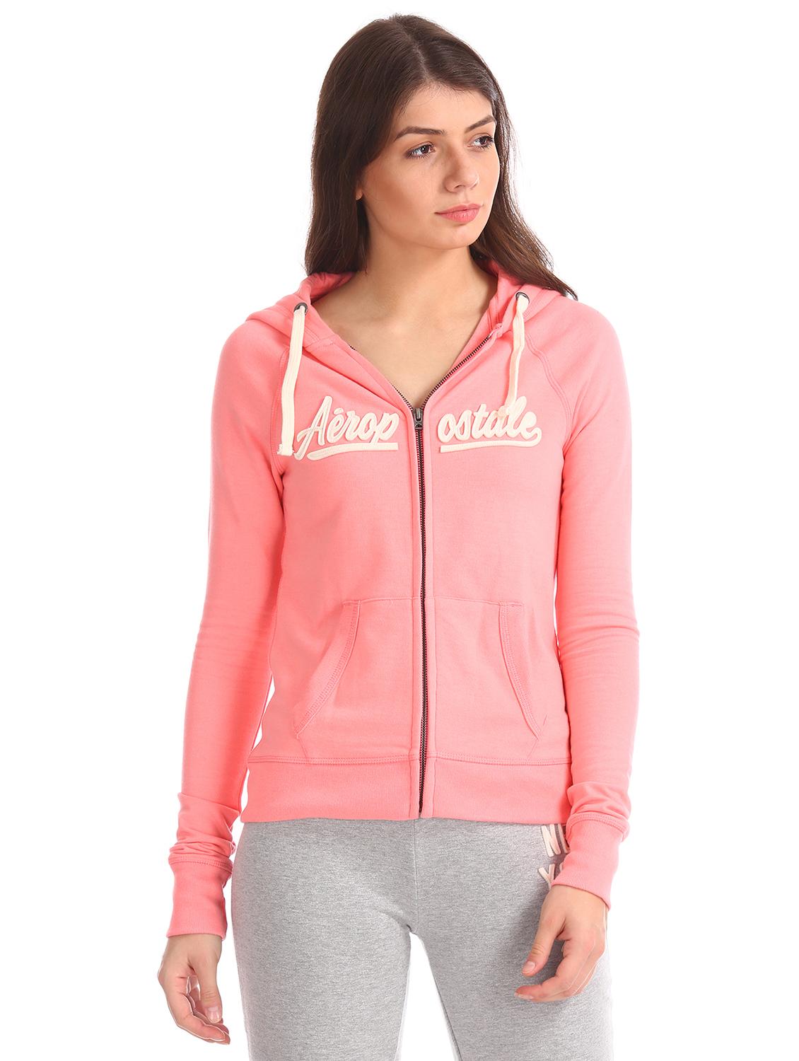 hooded neck printed sweatshirt - 17666272 - Zoom Image - 1