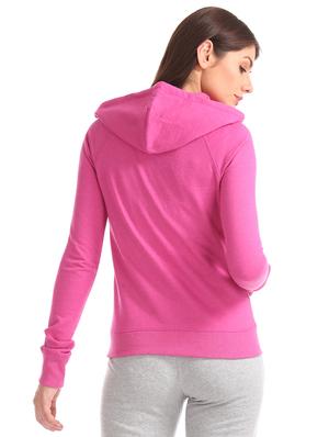 hooded neck printed sweatshirt - 17666273 - Standard Image - 3
