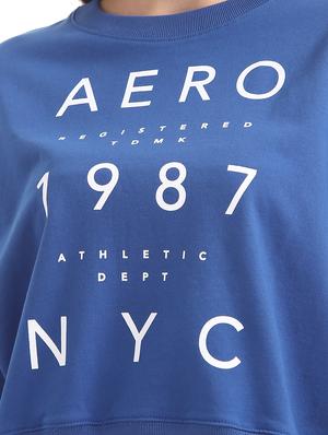 blue cotton regular sweatshirt - 17666276 - Standard Image - 5