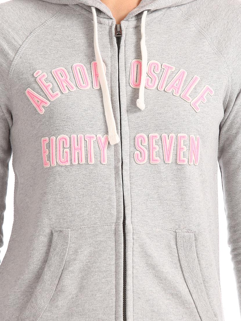 hooded neck embroidered sweatshirt - 17666280 - Zoom Image - 5