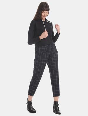 black cotton regular sweatshirt - 17666284 - Standard Image - 5