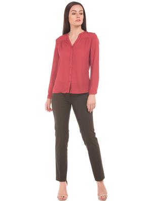 mid rise flat front trousers trouser - 17666439 - Standard Image - 4