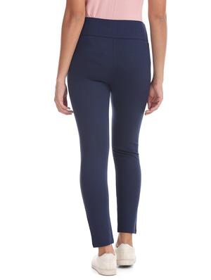 mid rise flat front trouser - 17666456 - Standard Image - 3