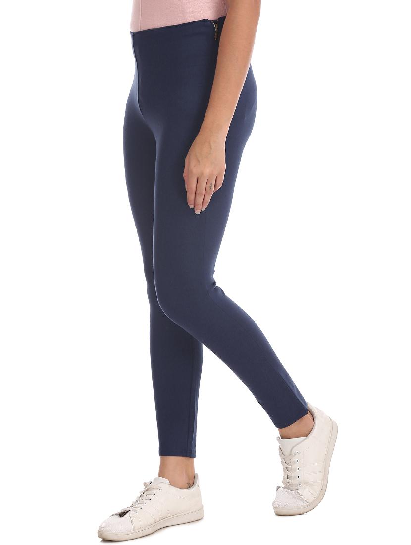 mid rise flat front trouser - 17666456 - Zoom Image - 2
