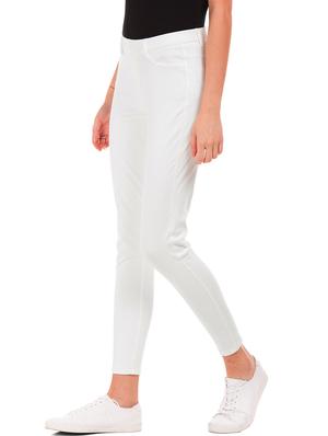 mid rise flat front trouser - 17666472 - Standard Image - 2