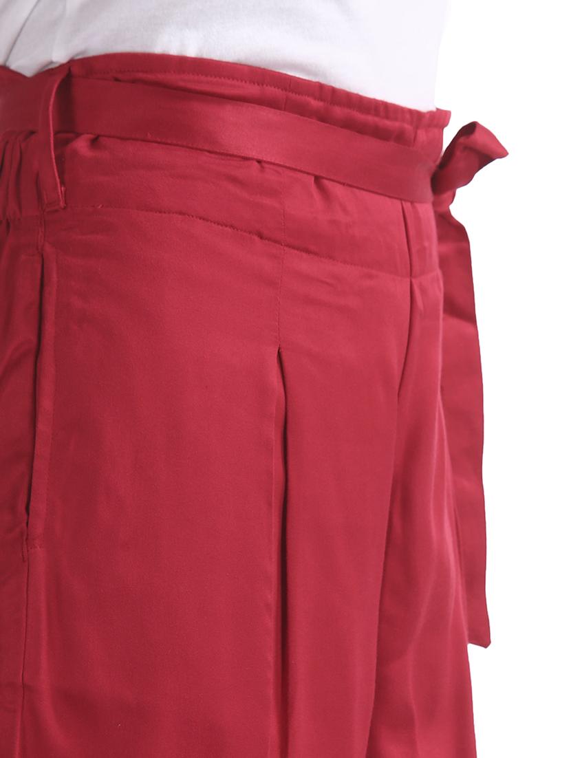 tie front wide leg trouser - 17666481 - Zoom Image - 5