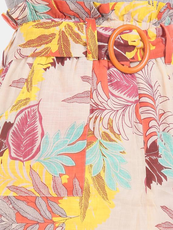 multi colored cotton aline skirts - 17666492 - Zoom Image - 5