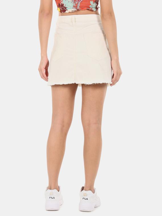 white cotton pencil skirts - 17666497 - Zoom Image - 3