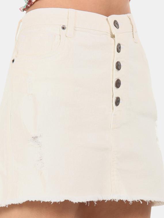 white cotton pencil skirts - 17666497 - Zoom Image - 5