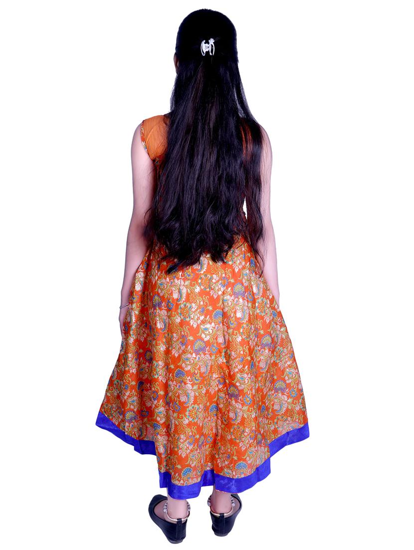 pink printed party gown - 17666516 - Zoom Image - 4