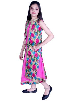 pink floral party gown - 17666527 - Standard Image - 3