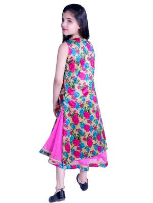 pink floral party gown - 17666527 - Standard Image - 4