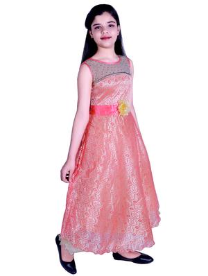 pink embellished party gown - 17666529 - Standard Image - 2