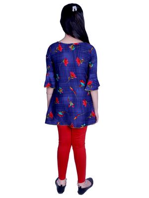 blue rayon suit set - 17666544 - Standard Image - 4