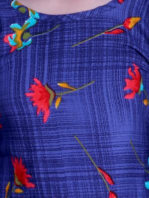 blue rayon suit set - 17666544 - Standard Image - 5