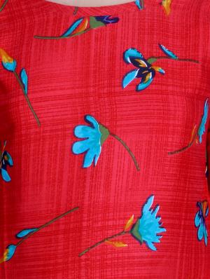red rayon suit set - 17666545 - Standard Image - 5