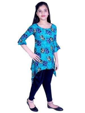 blue rayon suit set - 17666546 - Standard Image - 2