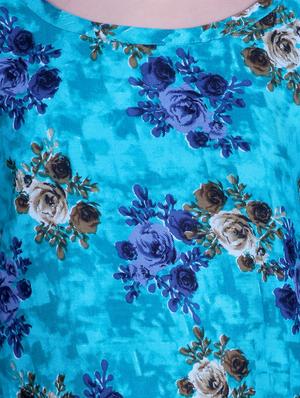 blue rayon suit set - 17666546 - Standard Image - 5