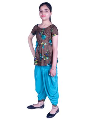 blue rayon suit set - 17666561 - Standard Image - 2